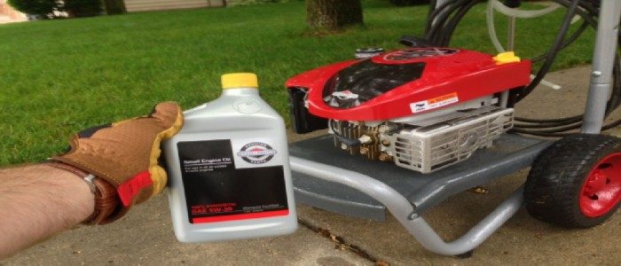 what kind of oil goes in a lawn mower